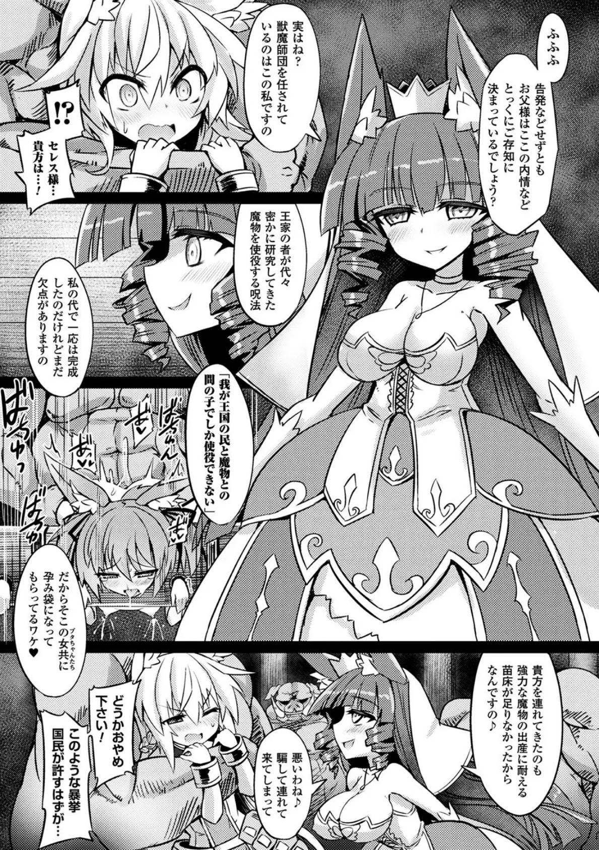 二次元コミックマガジン 女騎士苗床化計画 Vol.3 3ページ