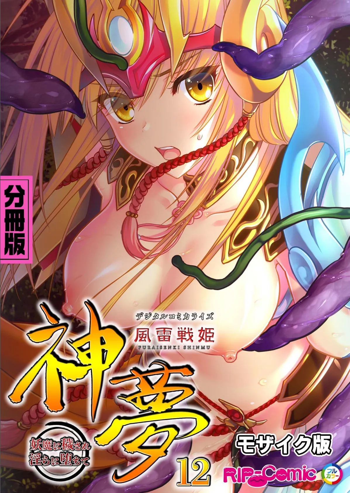 風雷戦姫 神夢 デジタルコミカライズ 〜妖魔に穢され淫らに堕ちて〜 分冊版（12） モザイク版 1ページ