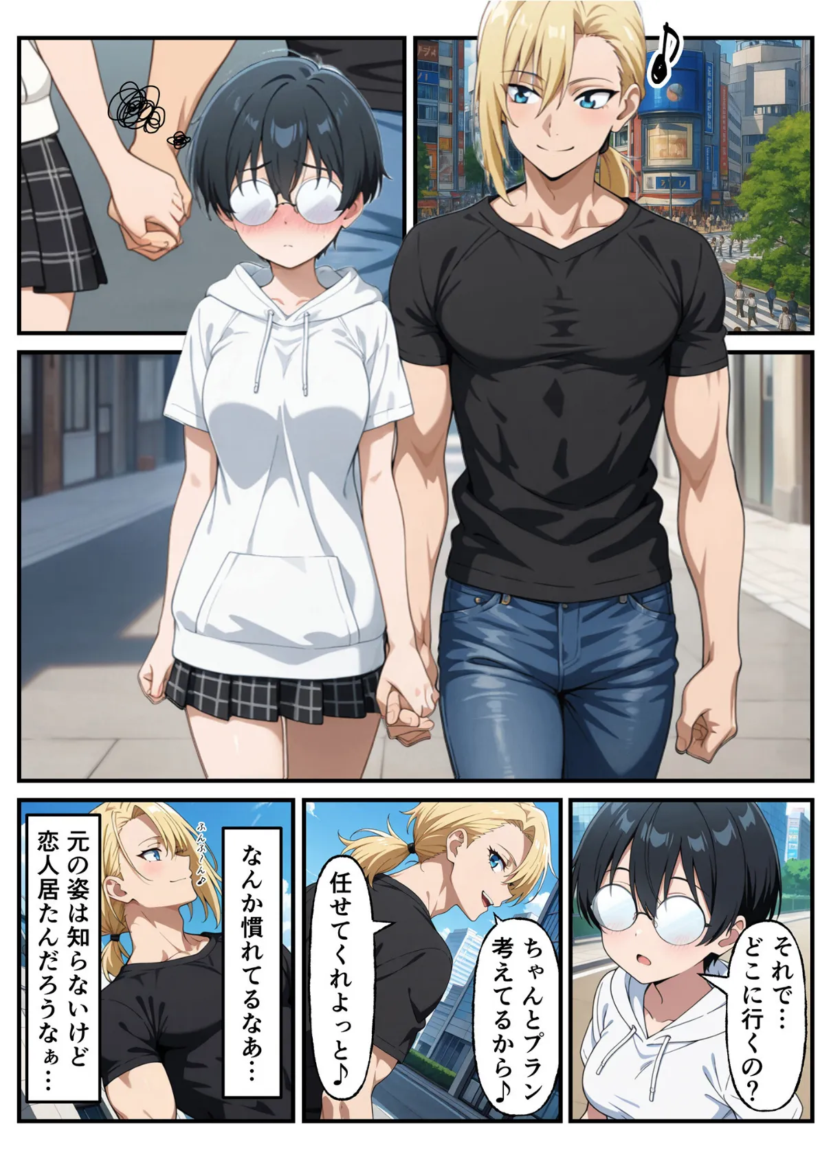 性転換希望調査に僕だけ希望するで出した結果、本当に女の子になってしまった話 14ページ