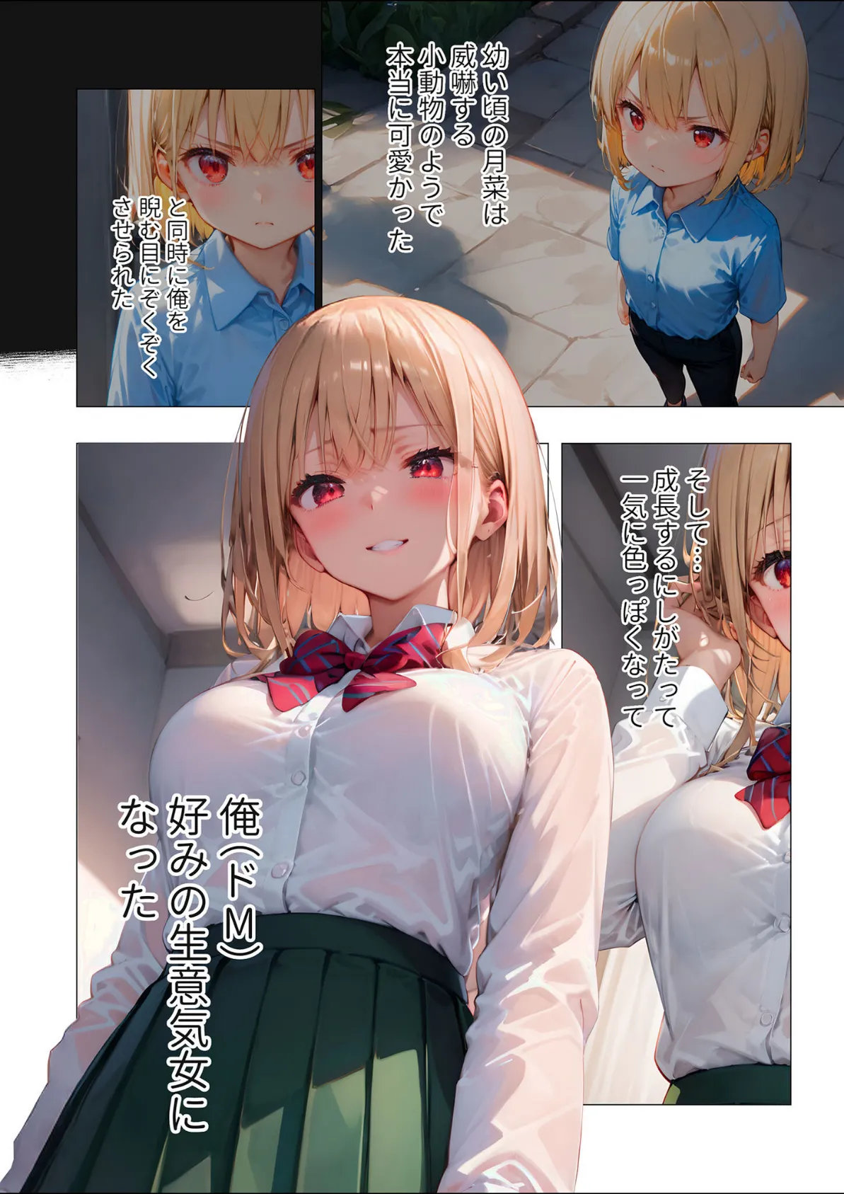 愛する義妹のえっちな罵倒 アルバム 第一章 〜お義兄ちゃんは今日も私のペット〜 モザイク版 8ページ