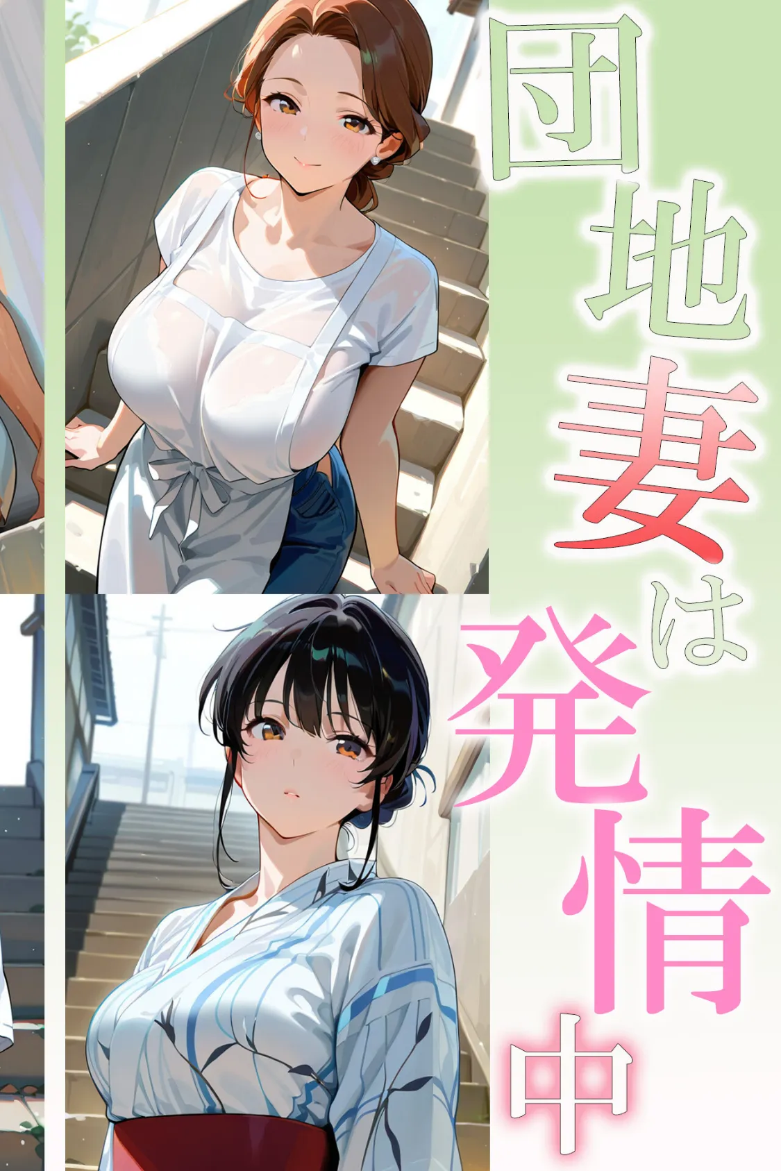 団地妻は発情中2 黒ギャルママ莉奈 4ページ