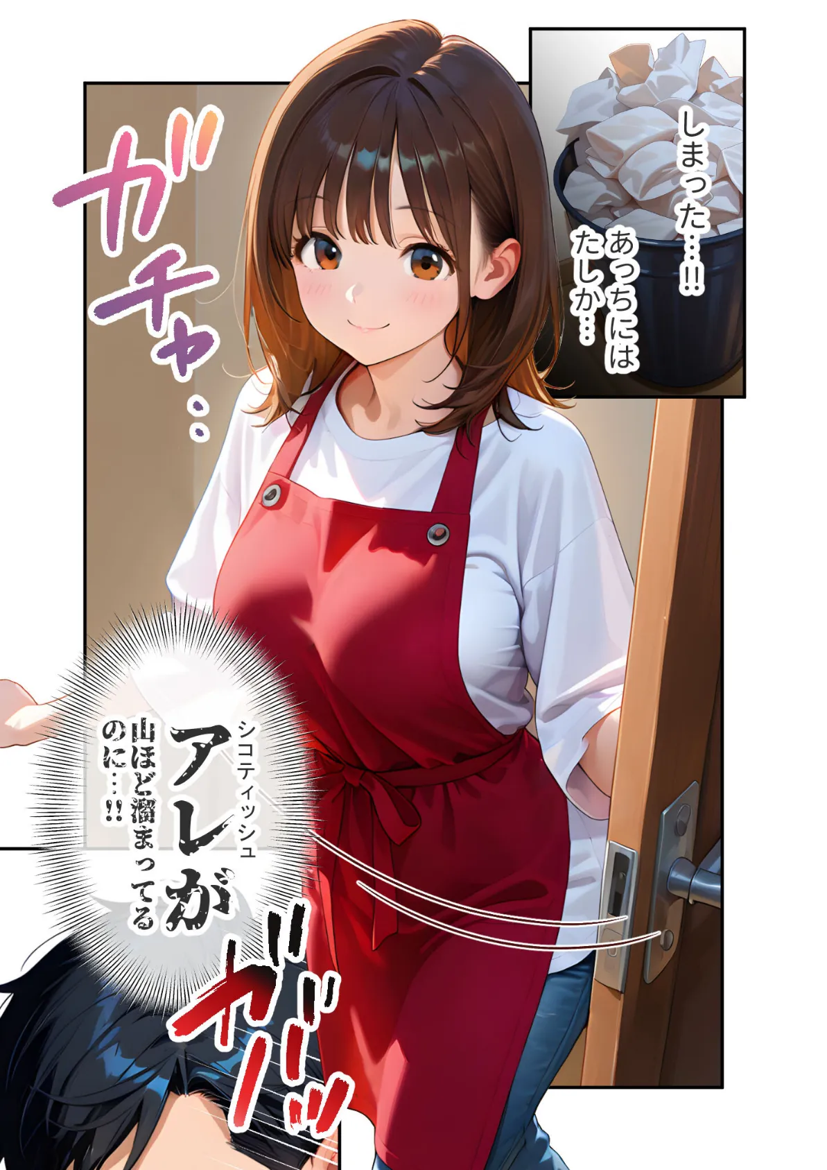 家性婦の成瀬さんは竿のお掃除までしてくれる 〜爆乳・爆尻持ちのド変態お姉さん〜 モザイク版 13ページ