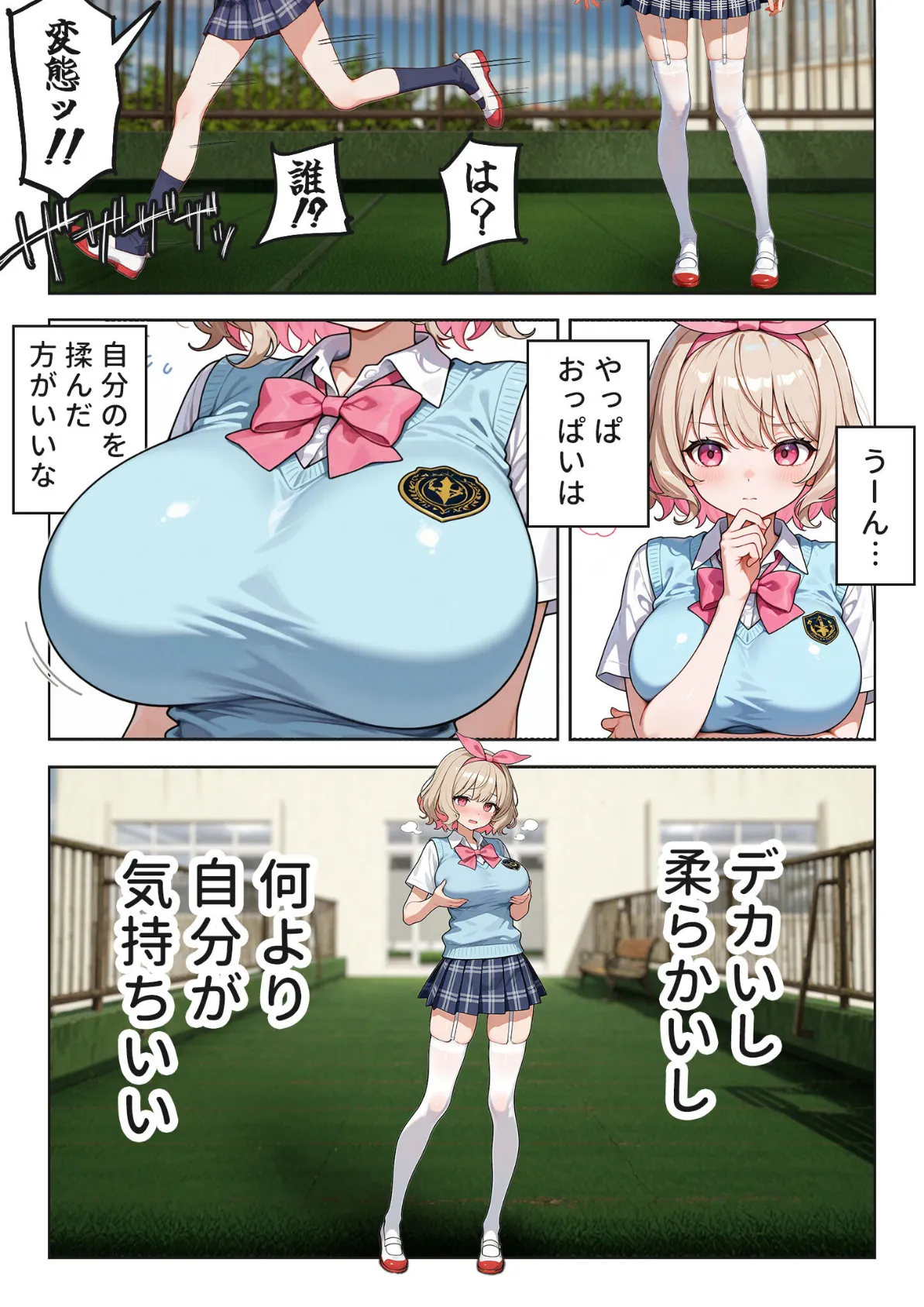 キモおじ⇔●●入れ替わり【2】クラスの男子誰の●●●●孕●かな？モザイク版 15ページ