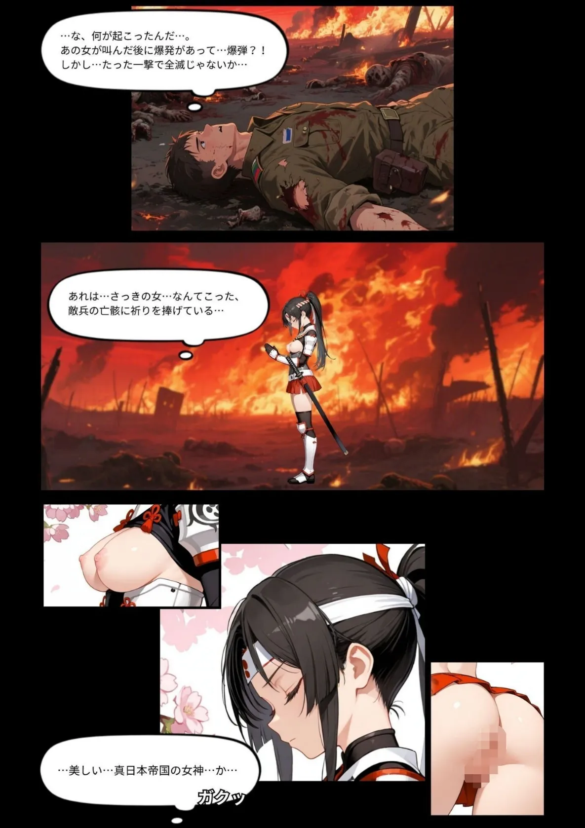 恥力大戦〜捕虜の戦乙女は性処理玩具に〜 7ページ