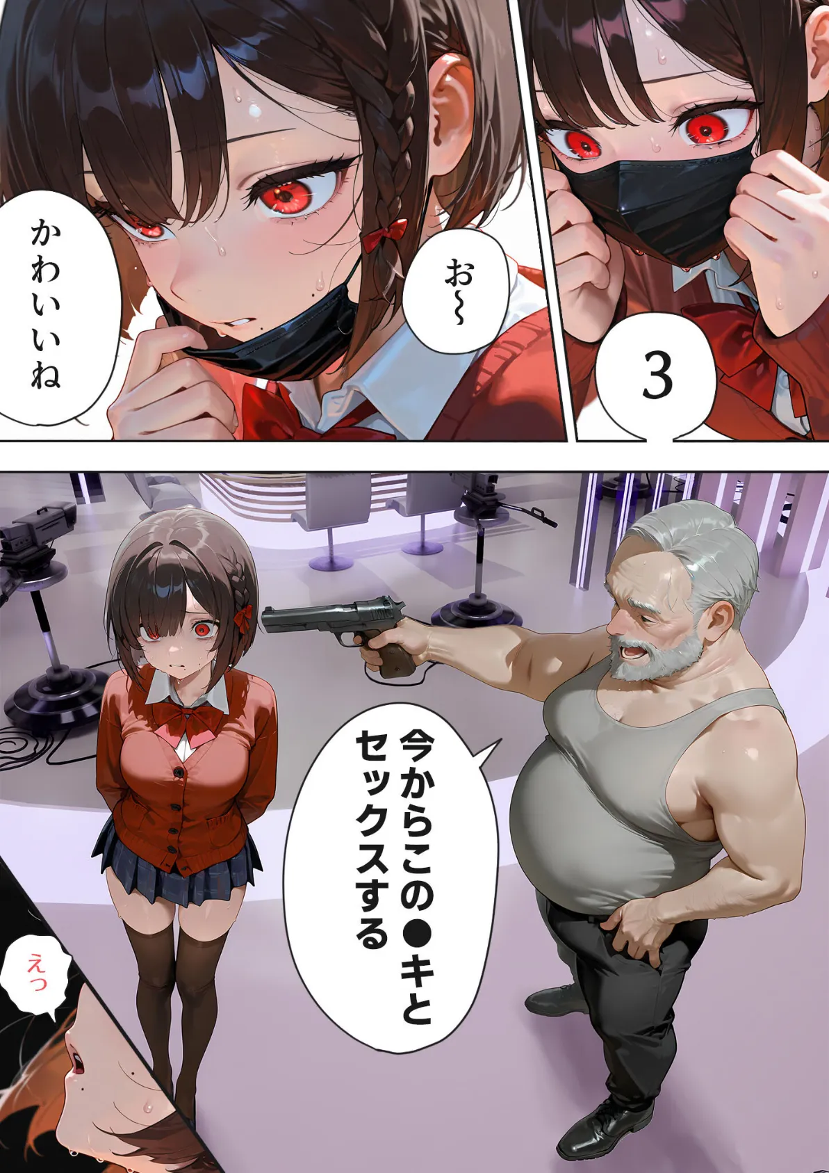 LIVEを止めるな！ 〜画面の奥で●される幼馴染〜 モザイク版 7ページ