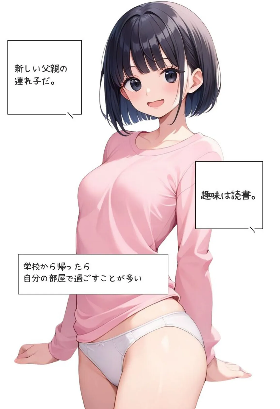 人見知りの義妹にぶっかけた話〜ドスケベ義妹覚醒 モザイク版 4ページ