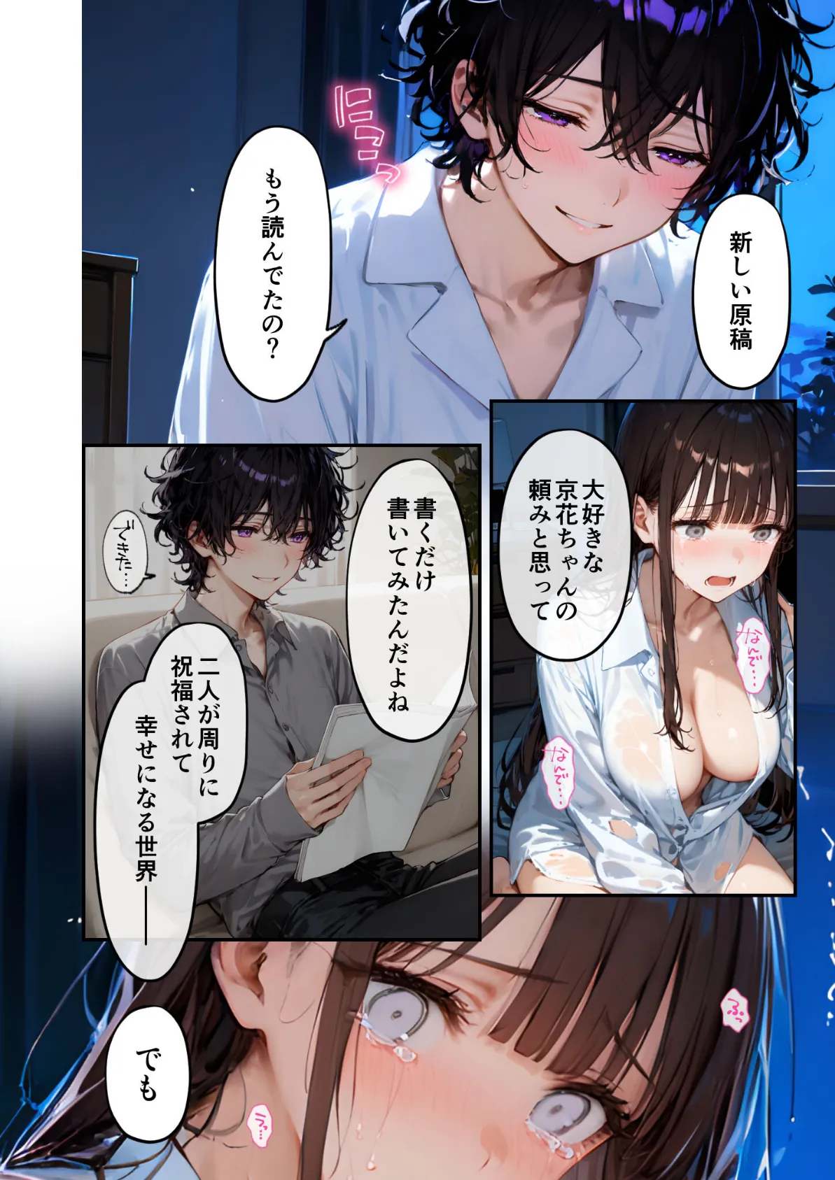 激愛執着くんの幸福な鳥かご 〜憧れ作家のヤンデレ甘ハメに堕とされる〜 (6)モザイク版 4ページ