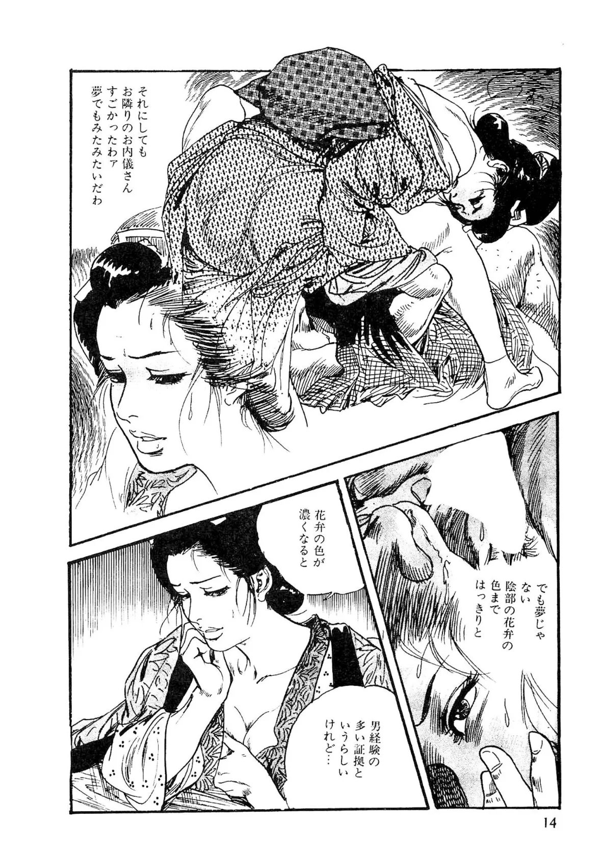 ザ・ケン月影 好色くらべ<お楽しみ原画入り特別版> 14ページ