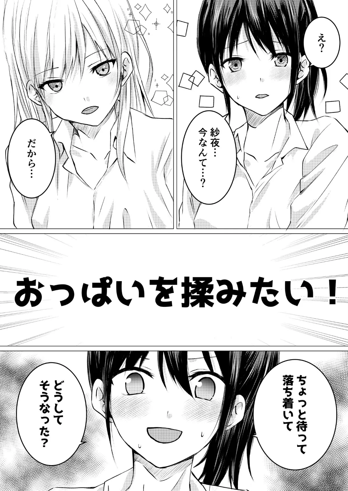 女の子だって、おっぱいを揉みたい! 3ページ